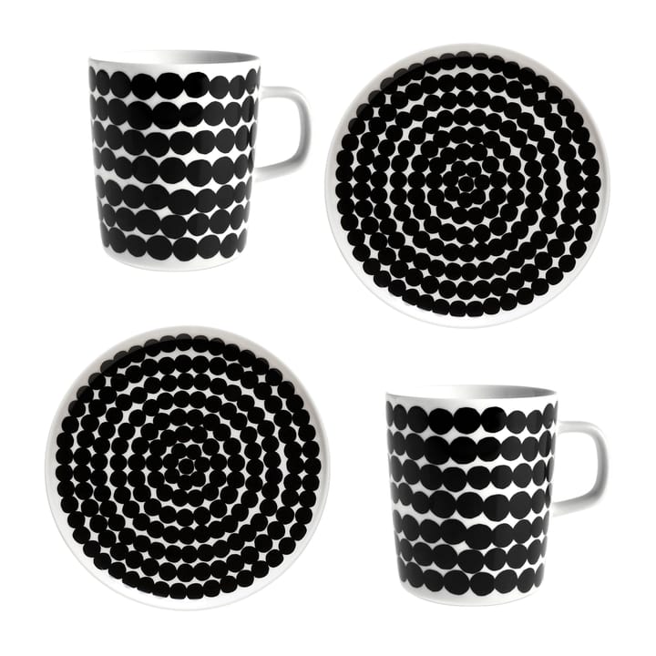 Set de desayuno Räsymatto - blanco-negro - Marimekko