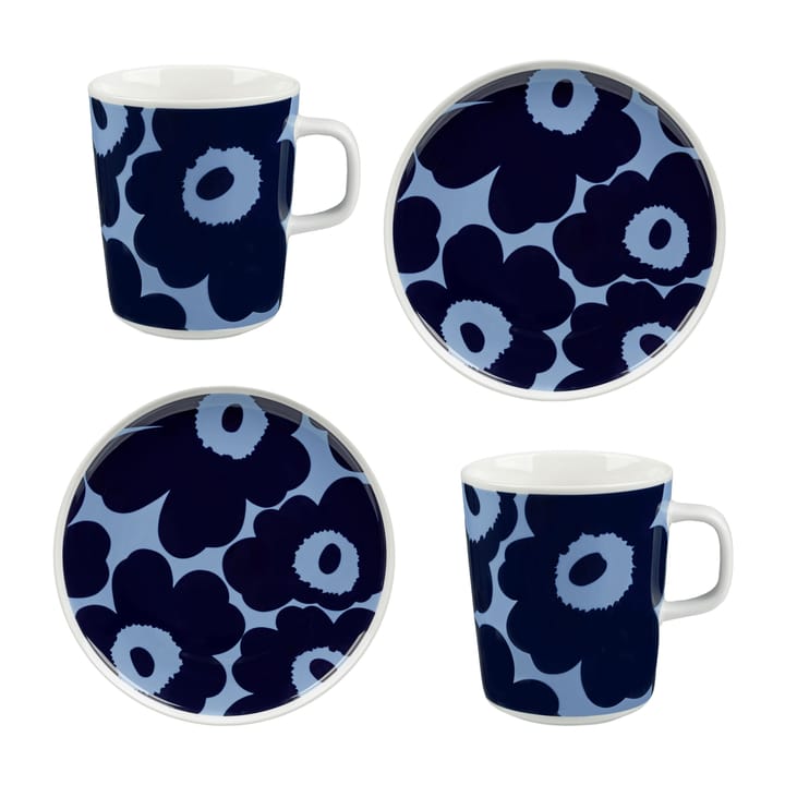 Set de desayuno Unikko - Azul - Marimekko