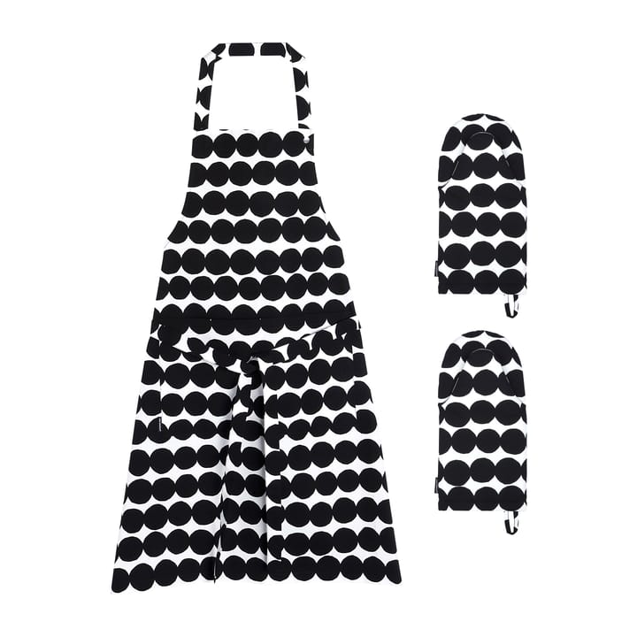 Set de textil de cocina Räsymatto - blanco-negro - Marimekko