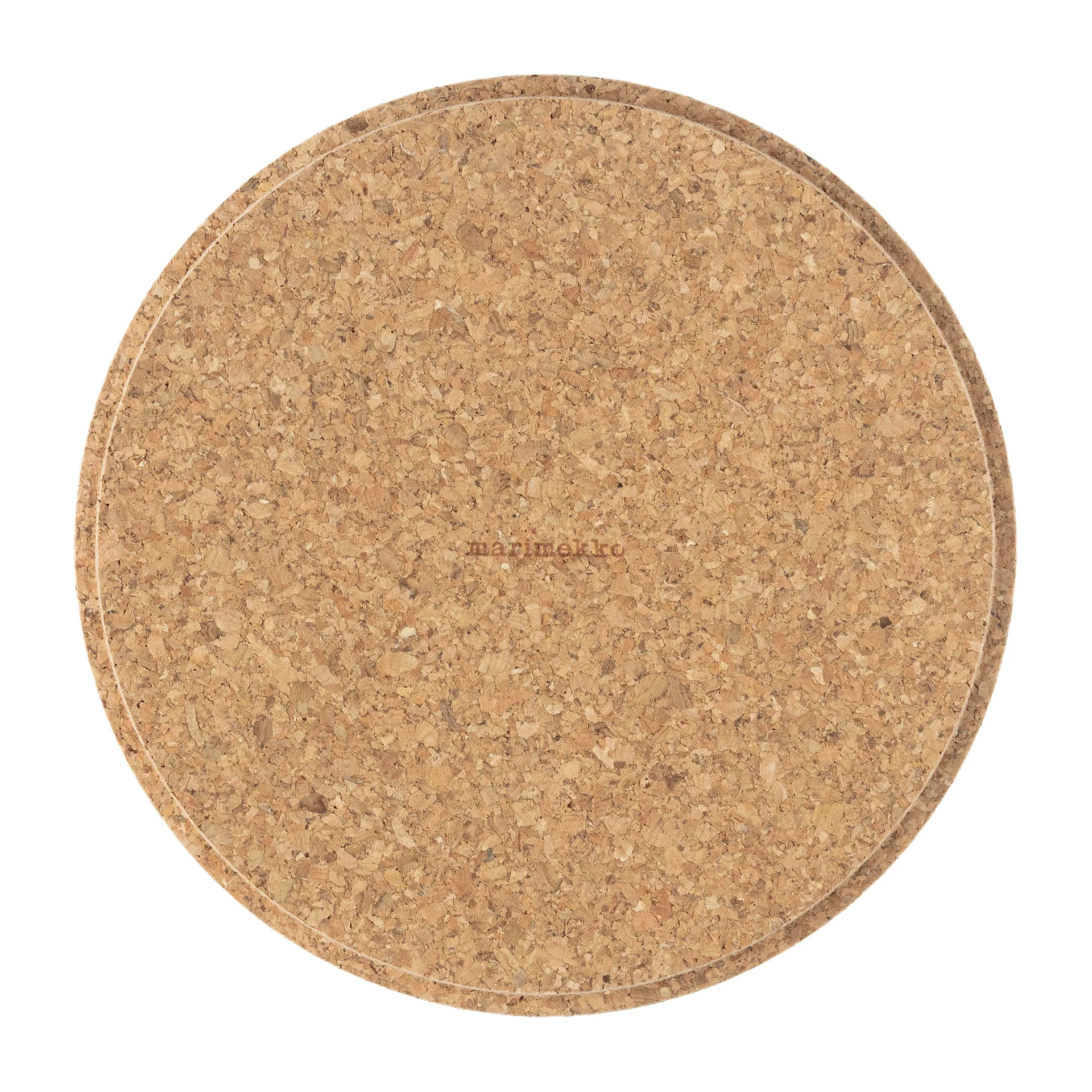 Tapa Joonas corcho Ø13 cm, marrón Marimekko