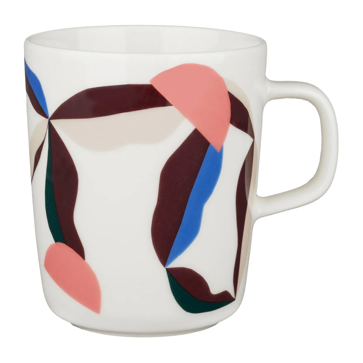 Taza Berry 25cl, White-blue-powder-darkwine Marimekko
