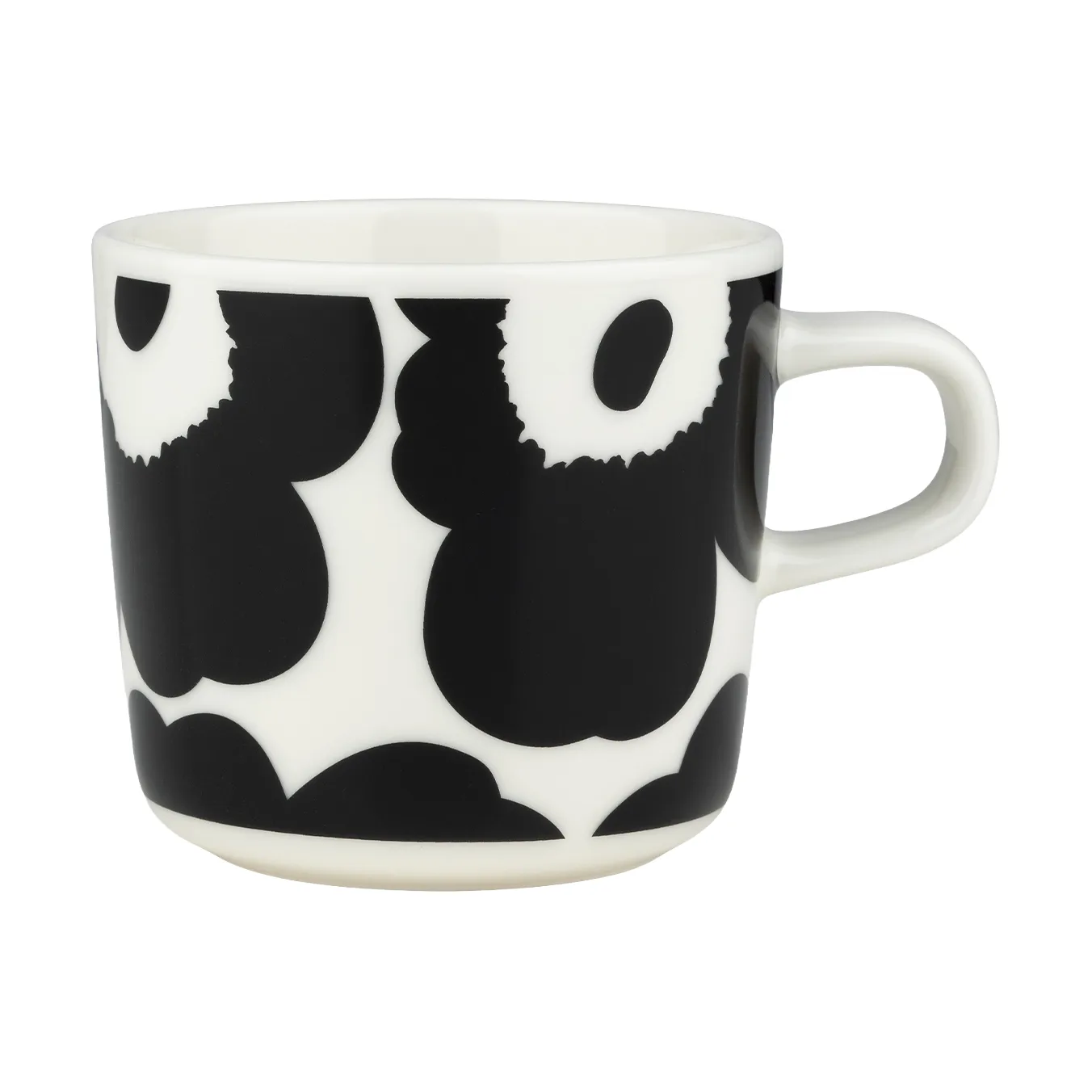Taza de café Unikko 20 cl, Black-white Marimekko