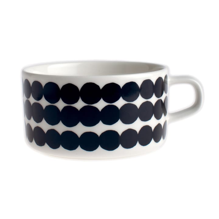 Taza de té Räsymatto 25 cl - negro-blanco - Marimekko