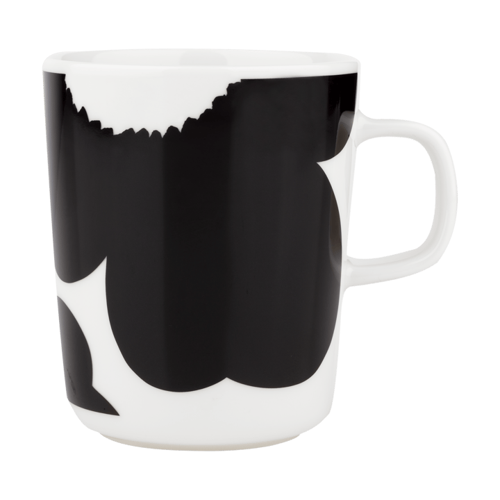 Taza Iso Unikko 25 cl - White-black - Marimekko