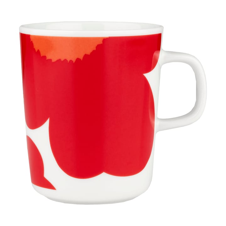 Taza Iso Unikko 25 cl - White-red - Marimekko