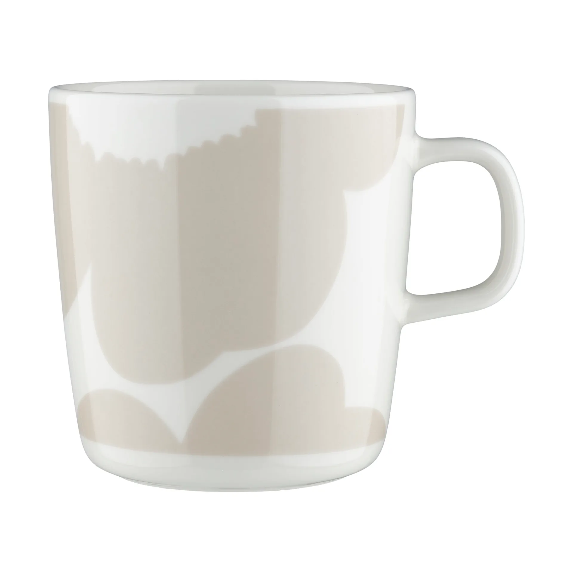Taza Iso Unikko 40 cl, White-straw Marimekko