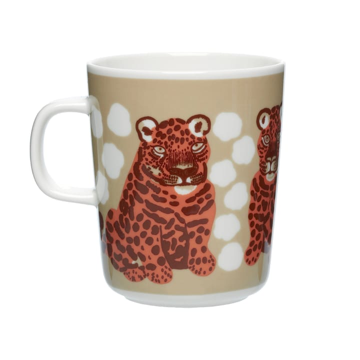 Taza Kaksoset 25 cl - Beige-naranja-marrón - Marimekko