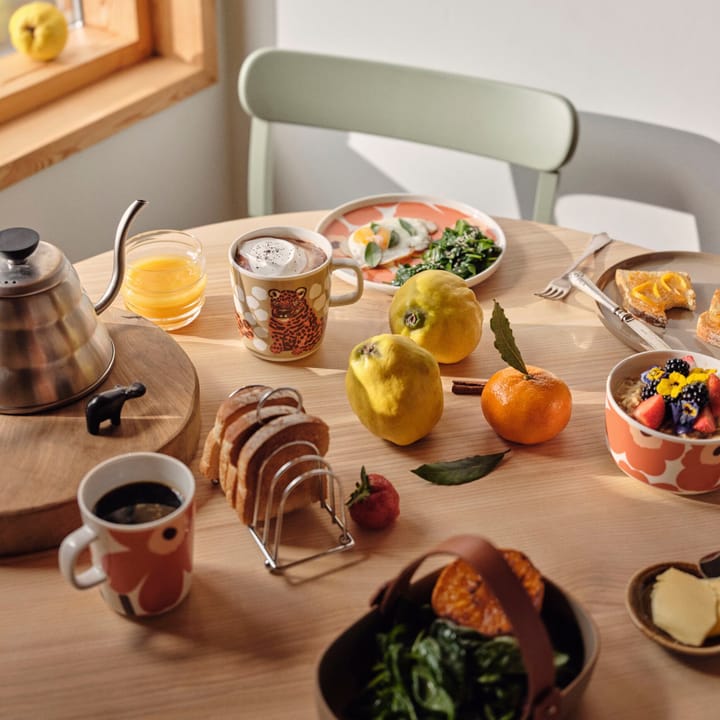 Taza Kaksoset 25 cl - Beige-naranja-marrón - Marimekko