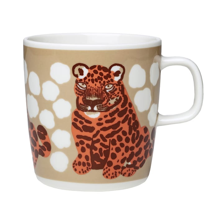 Taza Kaksoset 40 cl - Beige-naranja-marrón - Marimekko