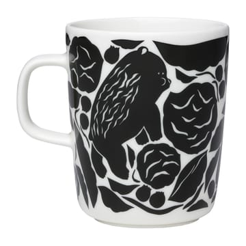 Taza Karhuemo 2,5 dl - blanco-verde oscuro - Marimekko