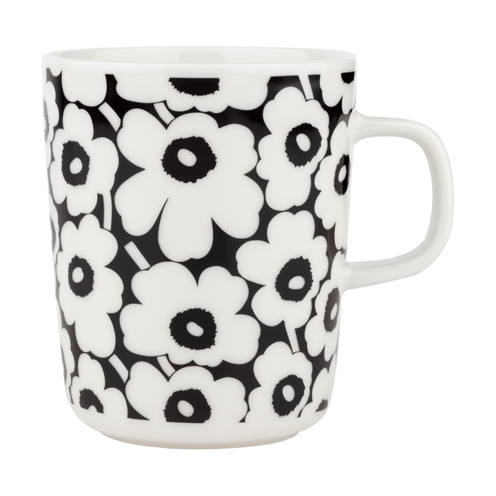 Taza Pikkuinen Unikko 25 cl, Black-white Marimekko