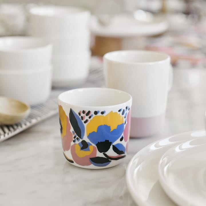 Taza Puolikas 25 cl - blanco-rosa - Marimekko