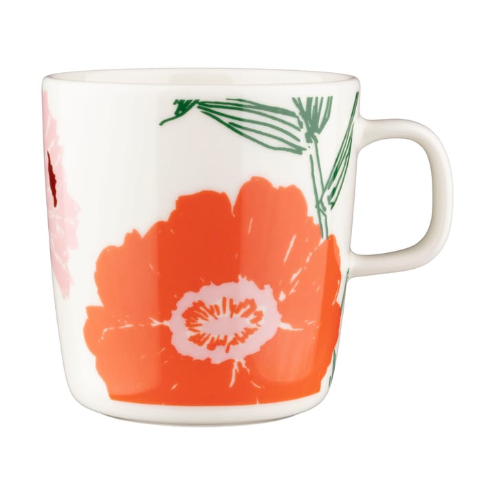 Taza Puutarhakutsut 40 cl - White-green-orange - Marimekko