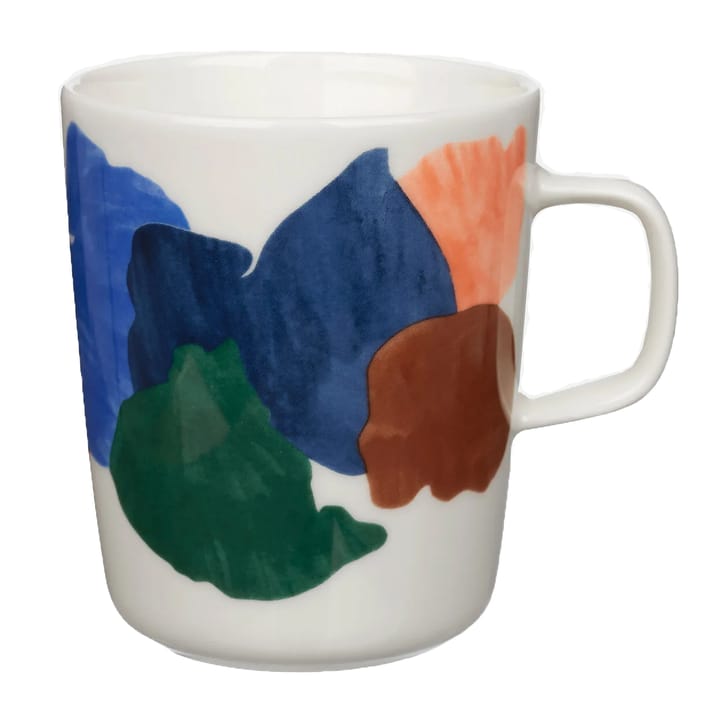Taza Pyykkipäivä 25 cl, Blanco-azul-verde Marimekko
