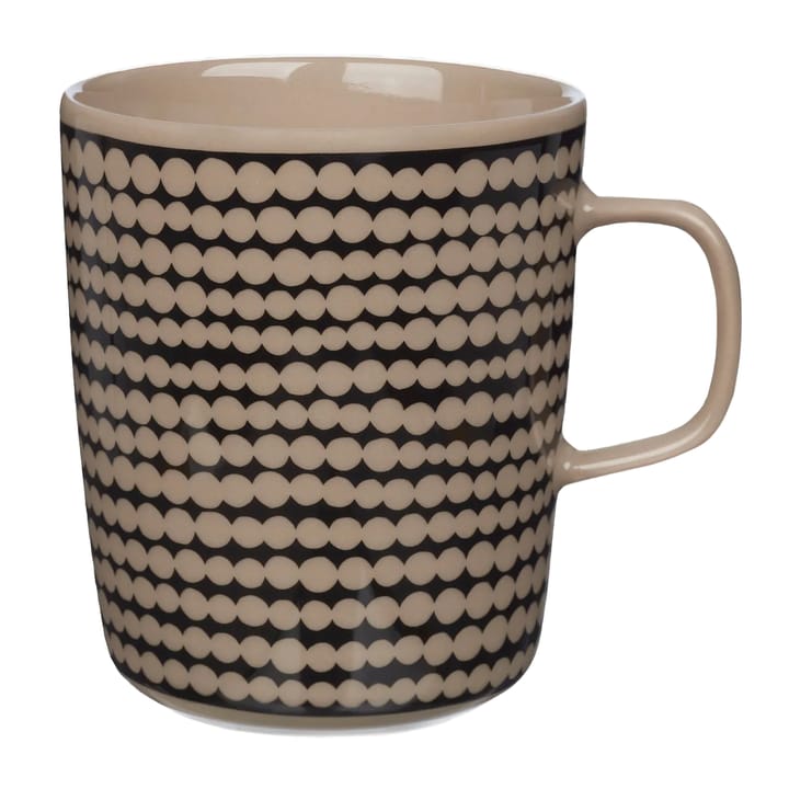 Taza Räsymatto 25 cl - Tierra-negro - Marimekko