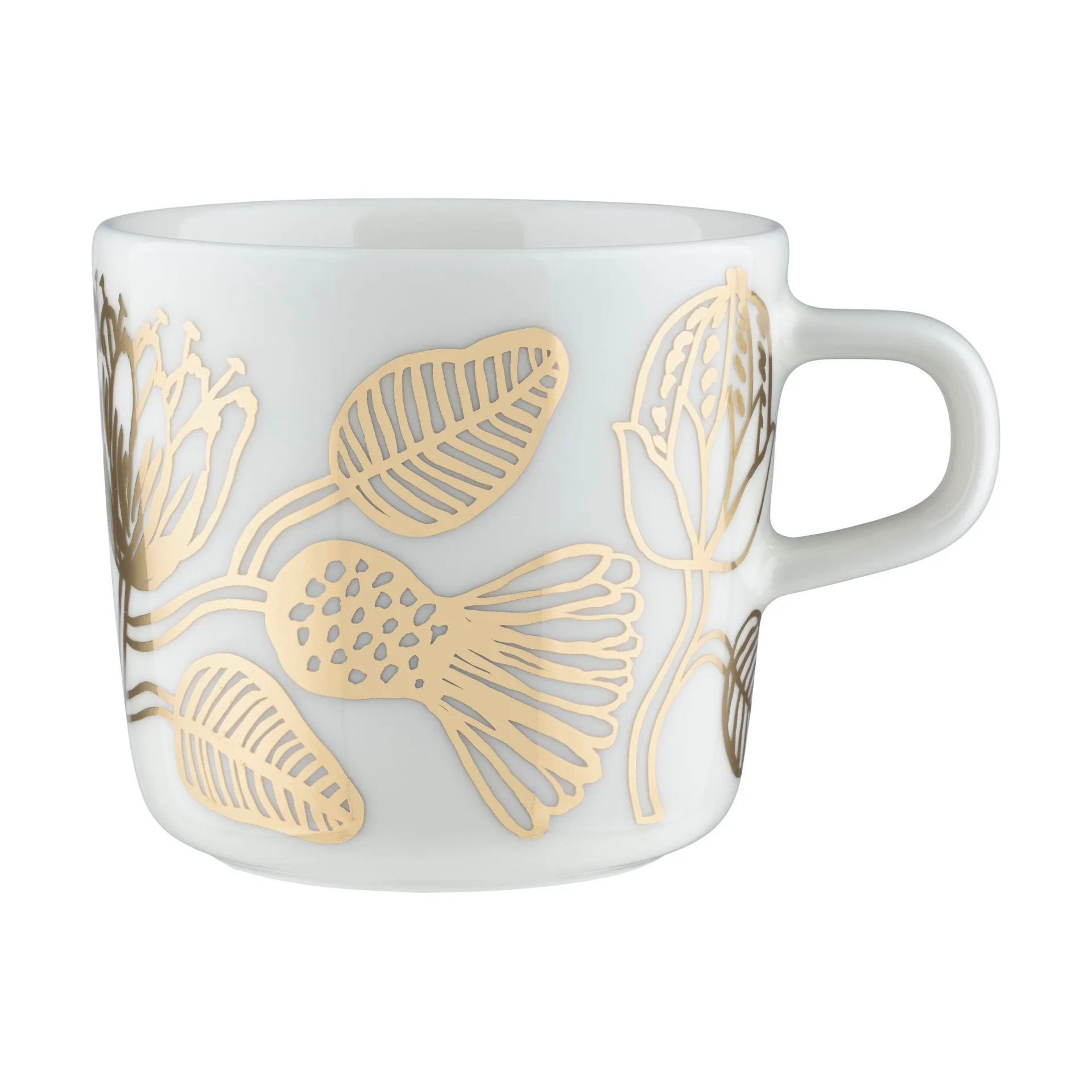Taza Tiara 20 cl, White-gold Marimekko