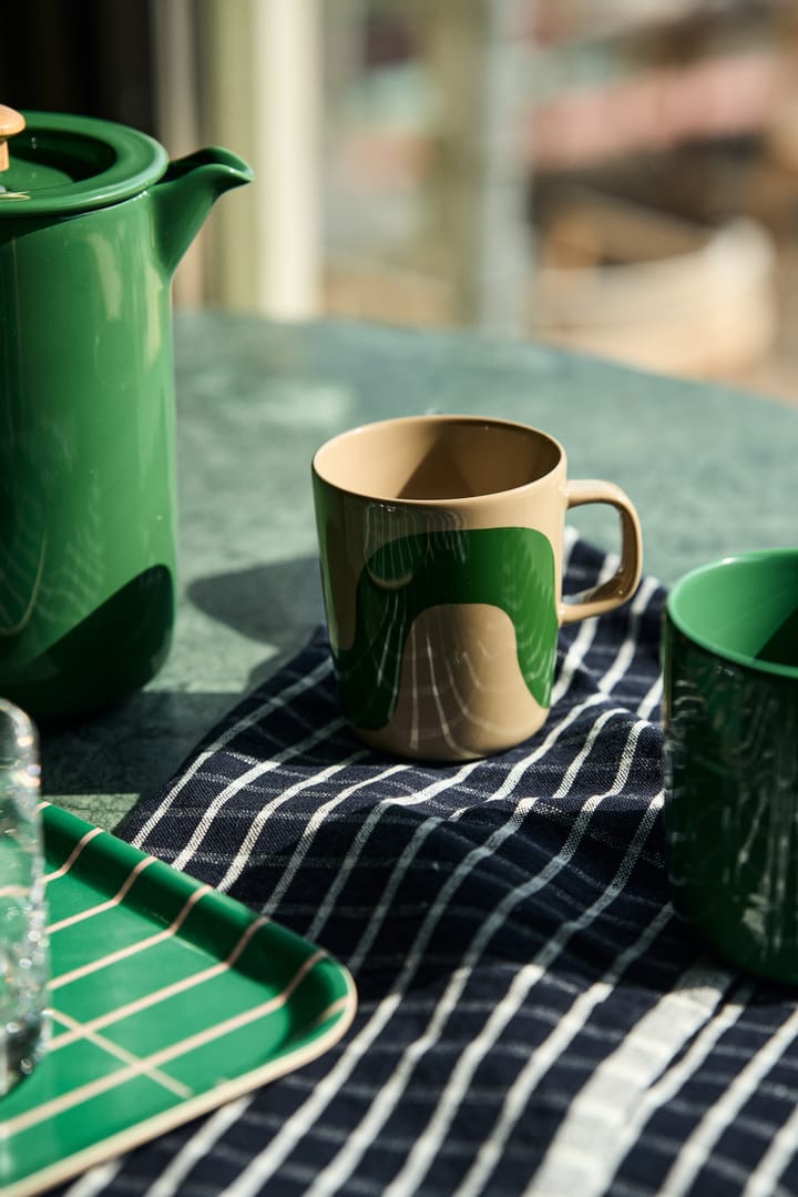 Taza Tiiliskivi 40 cl, Dark green Marimekko