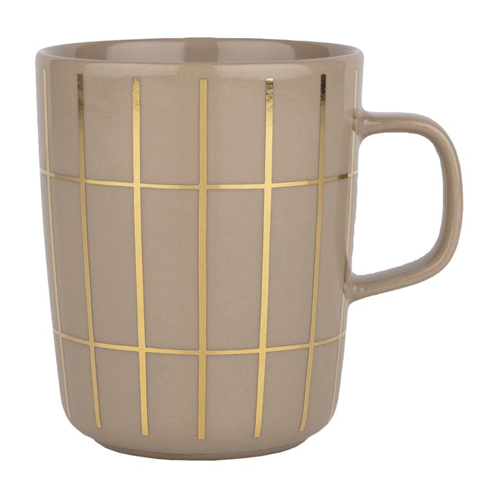 Taza Tiiliskivi metal 25 cl - Beige-dorado - Marimekko