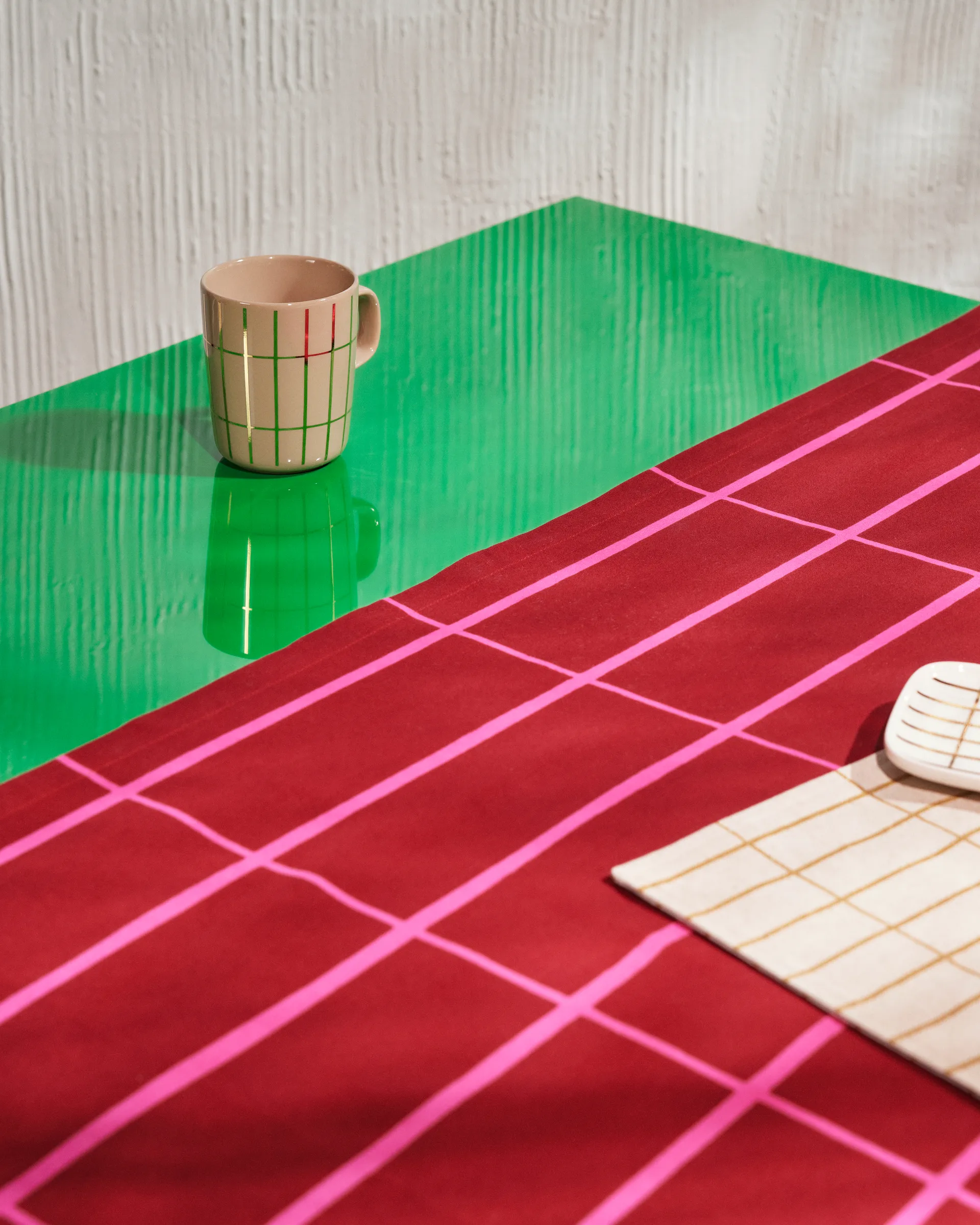 Taza Tiiliskivi metal 25 cl, Beige-dorado Marimekko