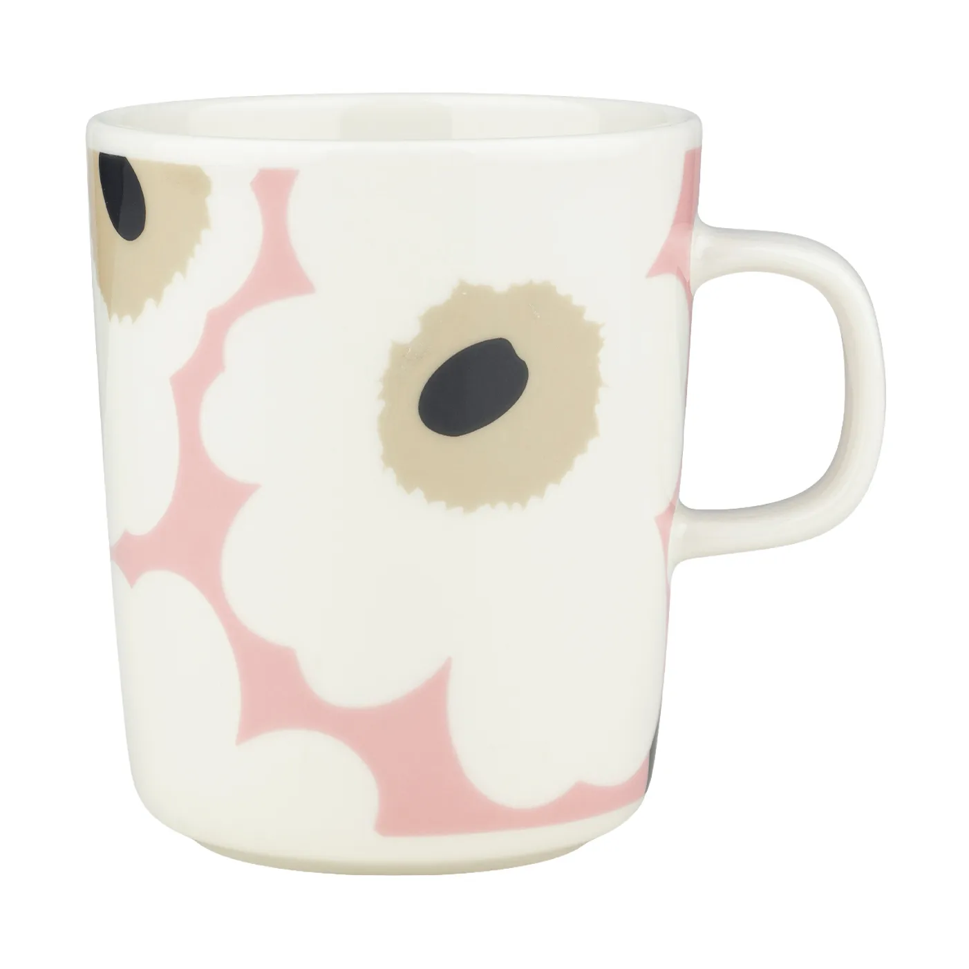 Taza Unikko 25 cl, Off white-pink-sand-charcoal Marimekko