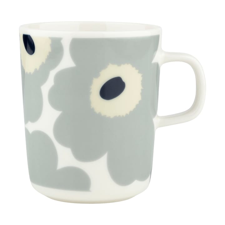 Taza Unikko 25 cl - White-light grey-sand-dark blue - Marimekko