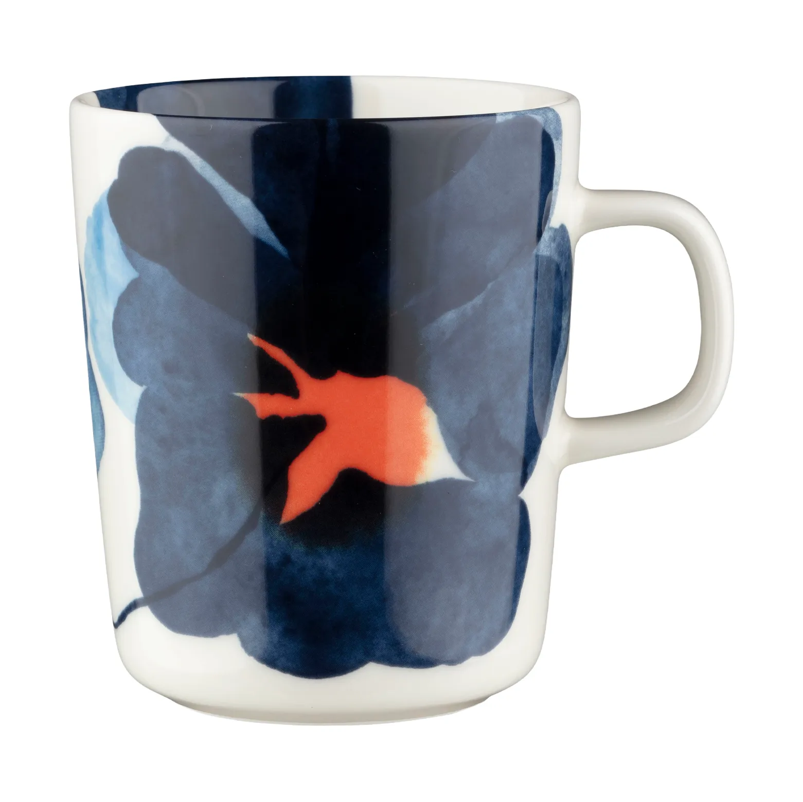 Taza Valssi 25 cl, White-blue-orange Marimekko