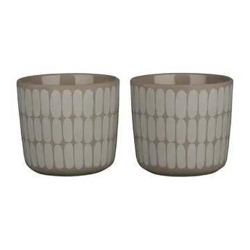 Tazas Alku 2 unidades - Terra-white - Marimekko