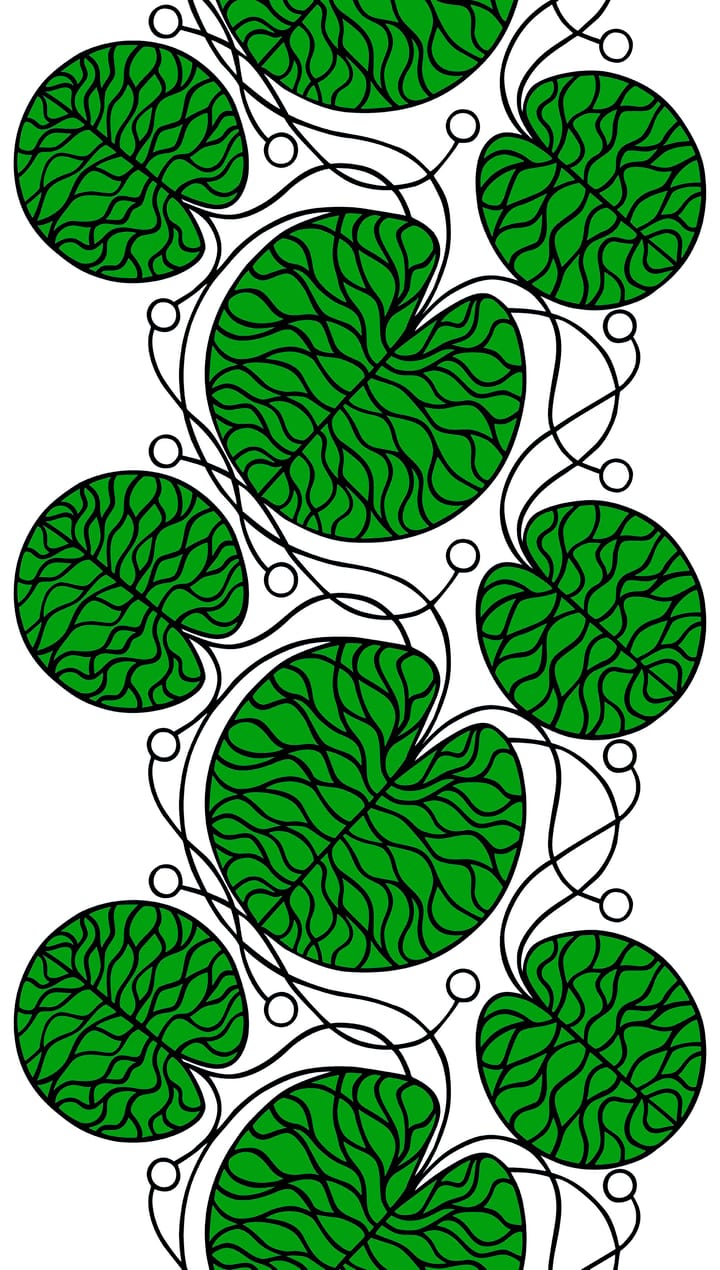 Tela Bottna, verde, verde Marimekko