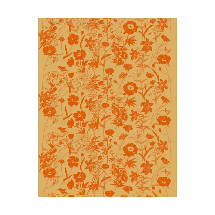 Tela de algodón Perenna - Caramelo-naranja quemado - Marimekko