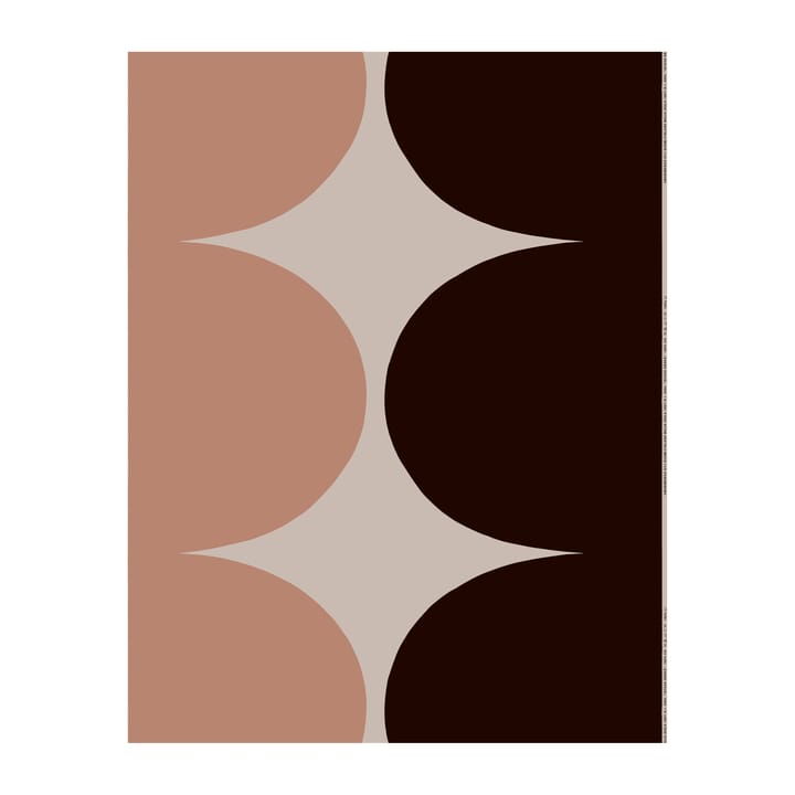 Tela de lino Härkä - linen-burgund-pink - Marimekko