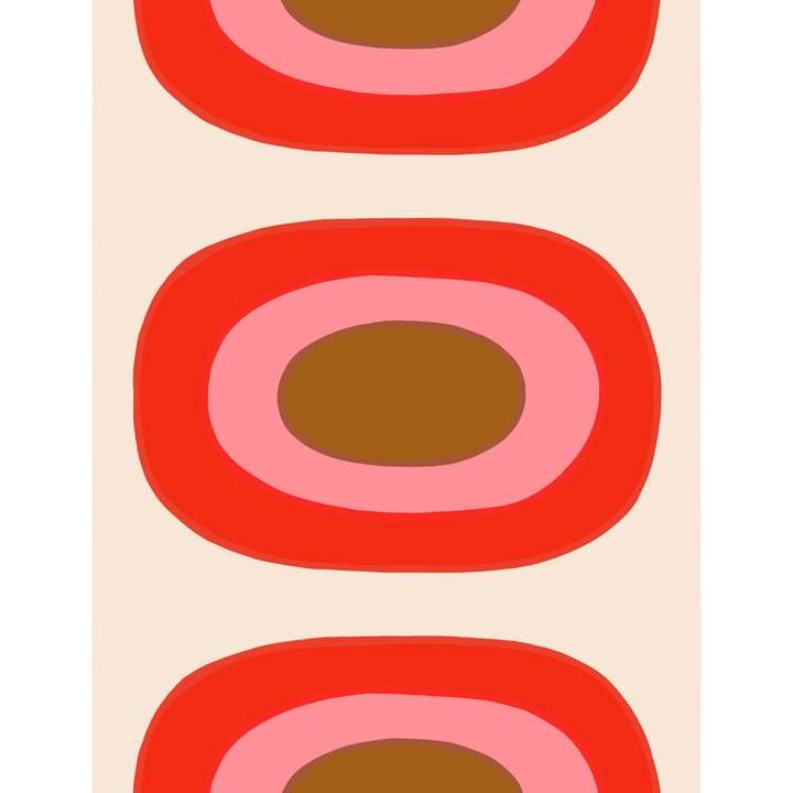 Tela Melooni - rojo-rosa - Marimekko
