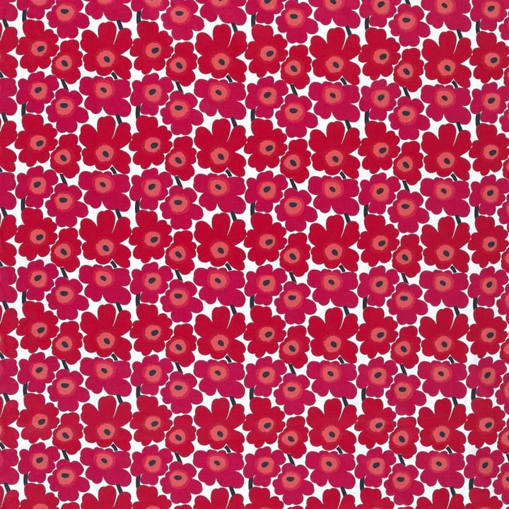 Tela Mini-Unikko, rojo Marimekko