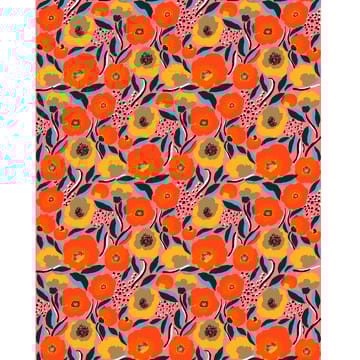 Tela Rosarium - rojo-azul-amarillo - Marimekko