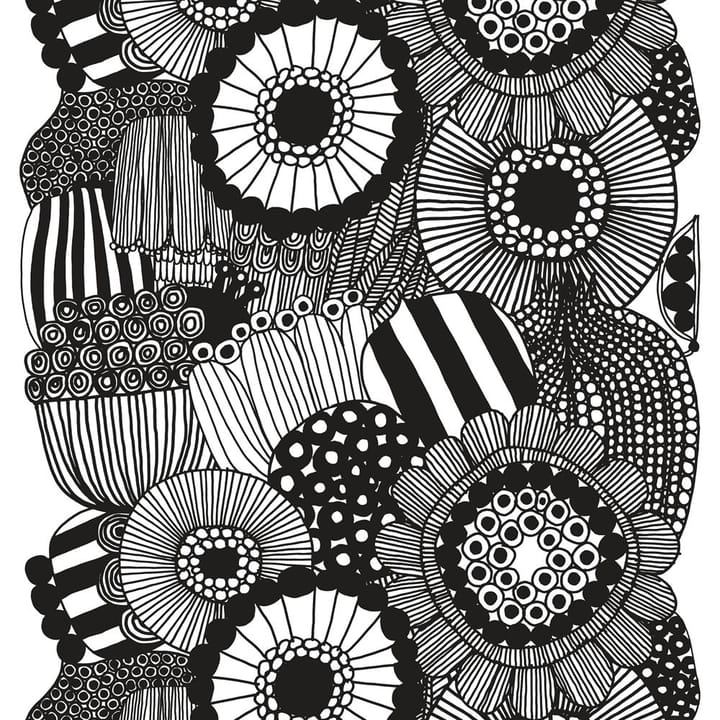 Tela Siirtolapuutarha - blanco-negro - Marimekko