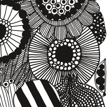 Tela Siirtolapuutarha - blanco-negro - Marimekko