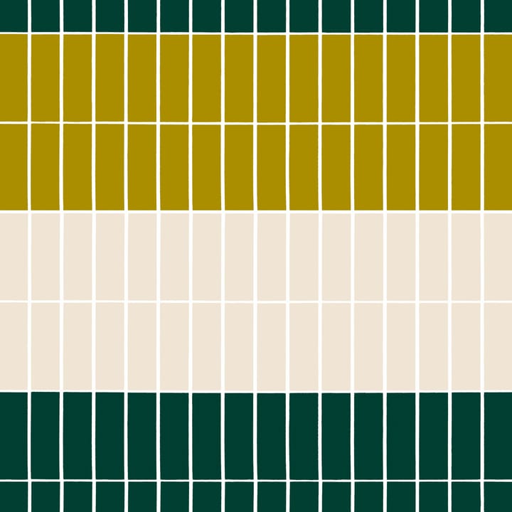 Tela Tiiliskivi, Beige-verde Marimekko