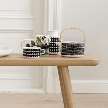 Tetera Räsymatto - Negro-blanco - Marimekko