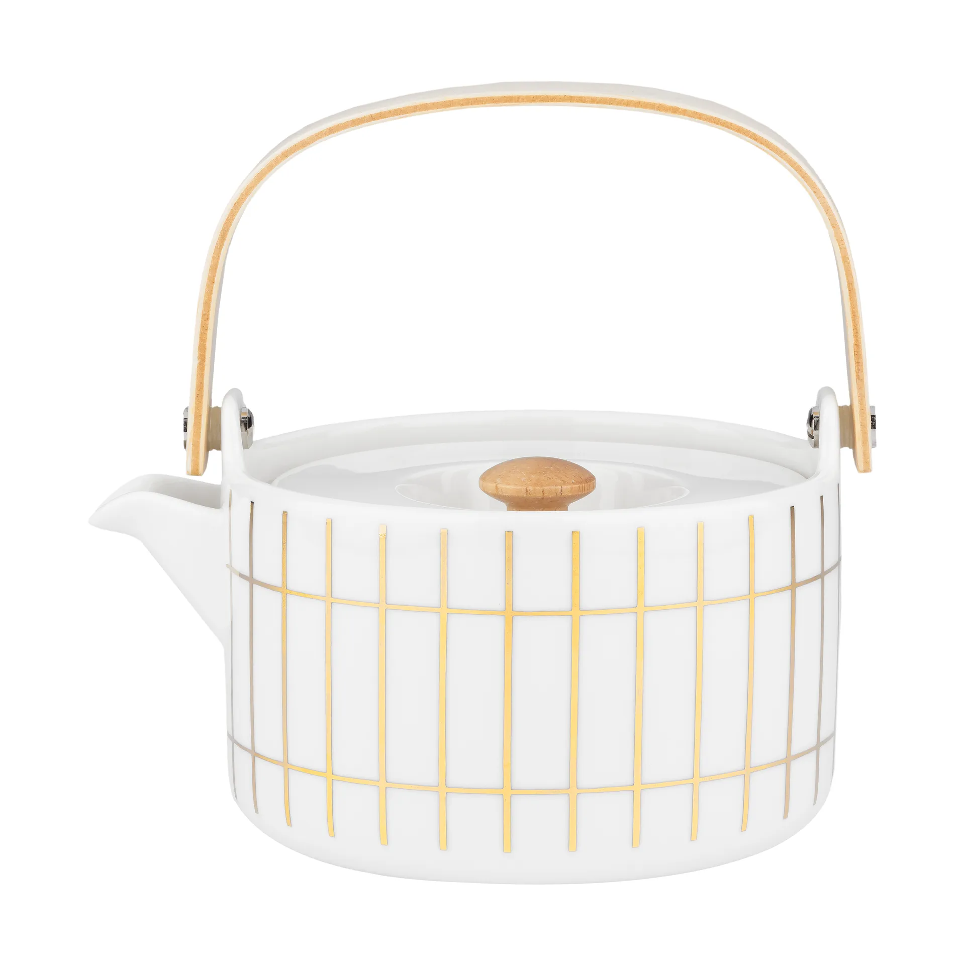 Tetera Tiiliskivi 0,7 l, White-gold Marimekko