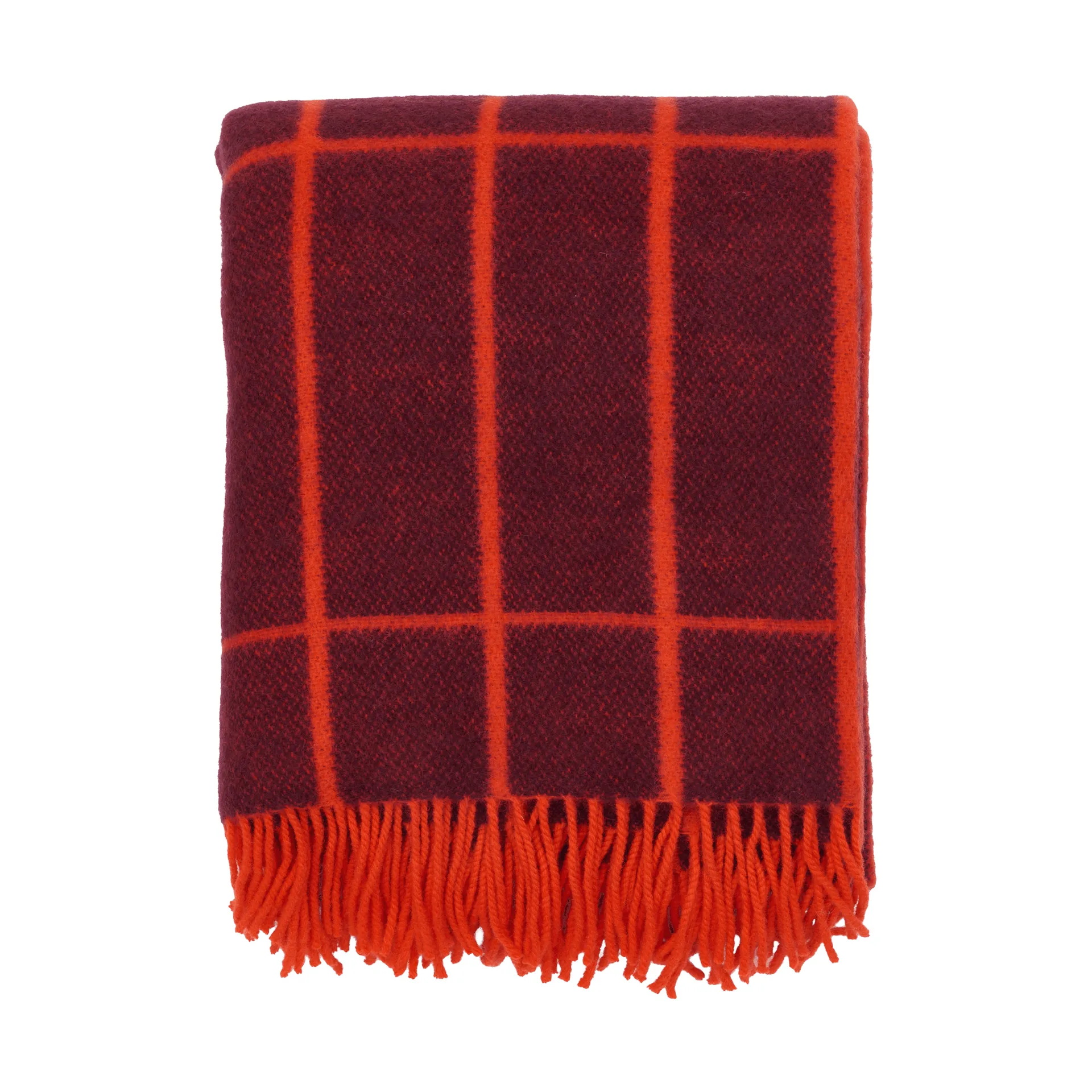 Tiiliskivi manta, Ciruela-rojo anaranjado Marimekko