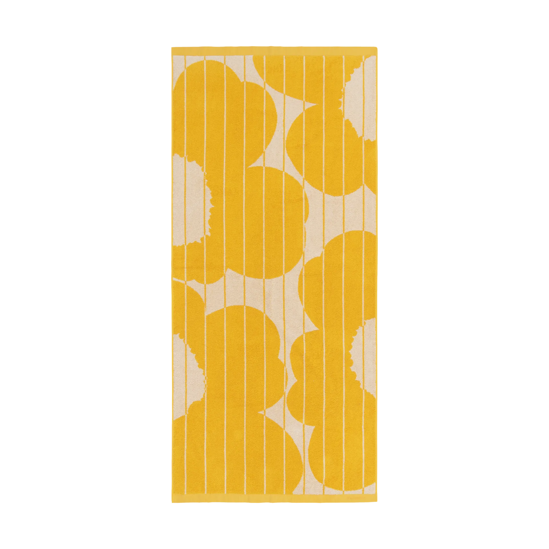 Toalla baño Vesi Unikko 70x150 cm, Spring yellow-ecru Marimekko