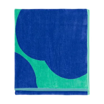 Toalla de baño Iso Unikko - Teal-azul, 100x180 cm - Marimekko
