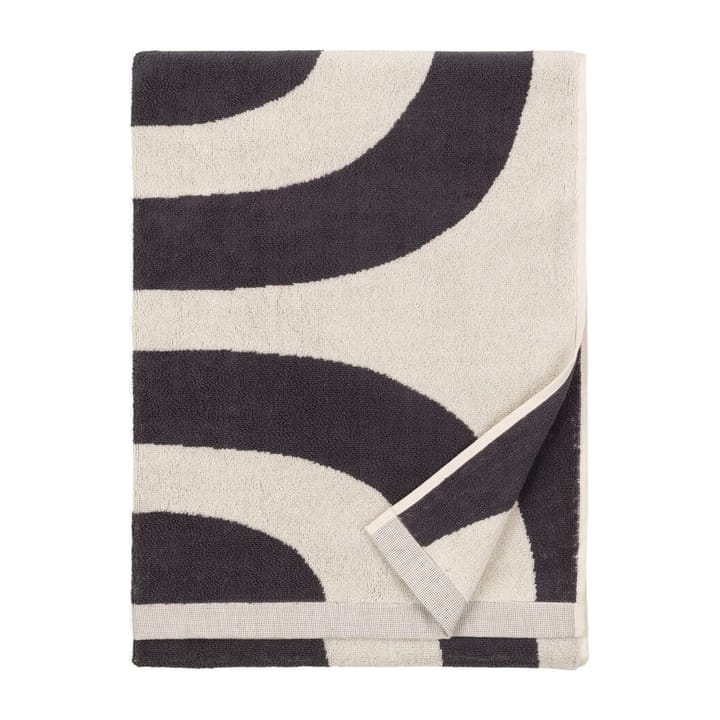 Toalla de baño Melooni 70x150 cm, Charcoal-off white Marimekko