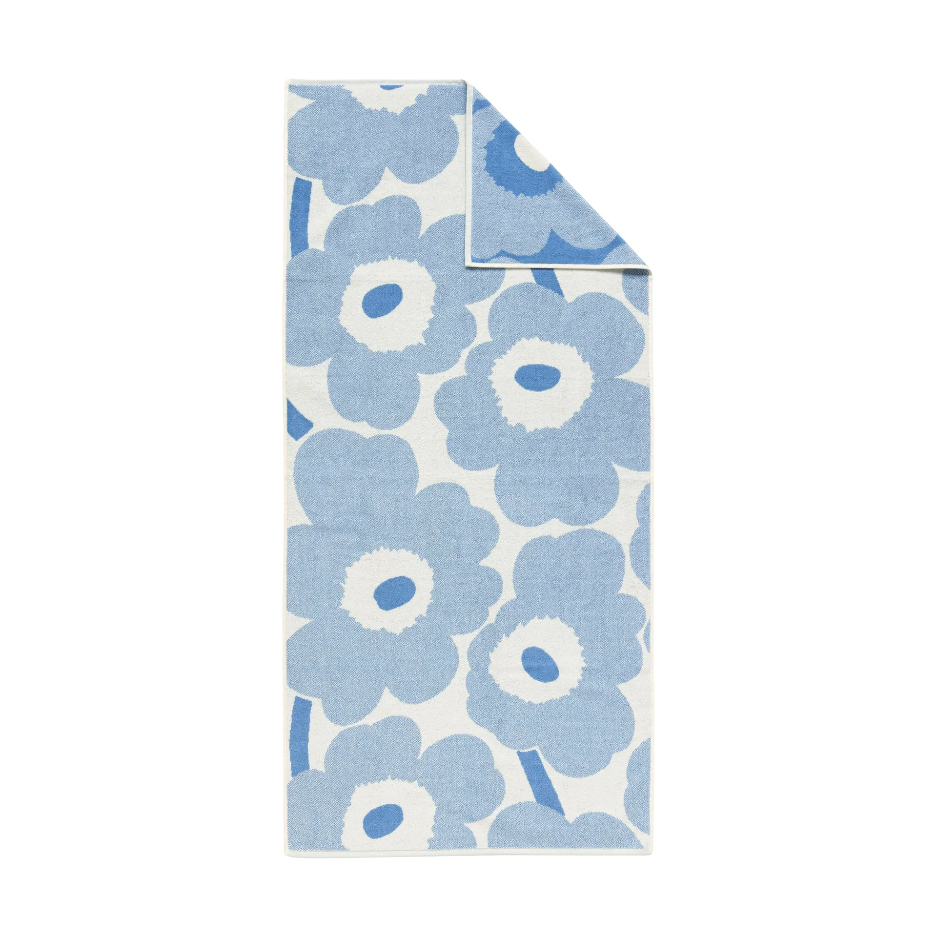 Toalla de baño Unikko 70x150 cm, Azul Marimekko