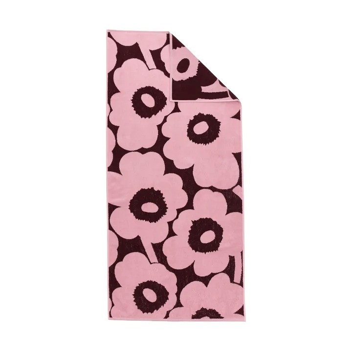 Toalla de baño Unikko 70x150 cm - Ciruela-rosa - Marimekko