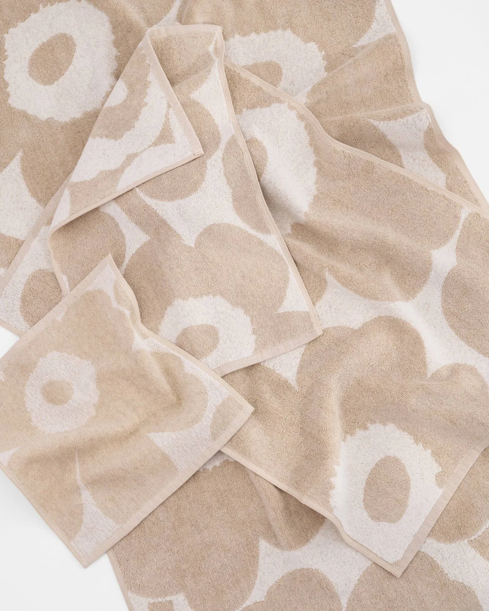 Toalla de baño Unikko 70x150 cm, Off white-linen Marimekko