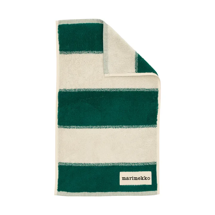Toalla de invitado Galleria - Emerald-melón - Marimekko