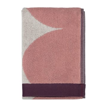 Toalla de invitados Härkä 50x30 - blanco-rosa-rojo - Marimekko