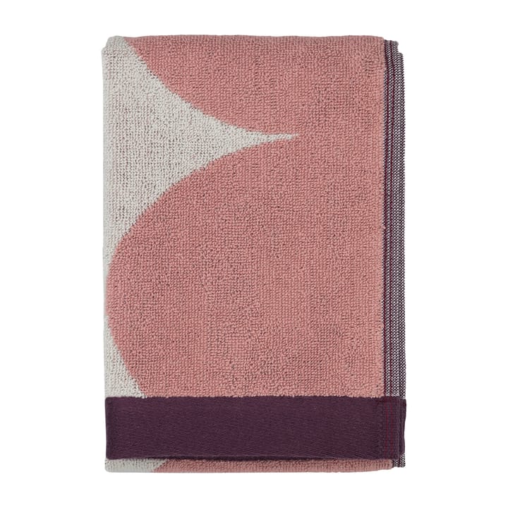 Toalla de invitados Härkä 50x30 - blanco-rosa-rojo - Marimekko