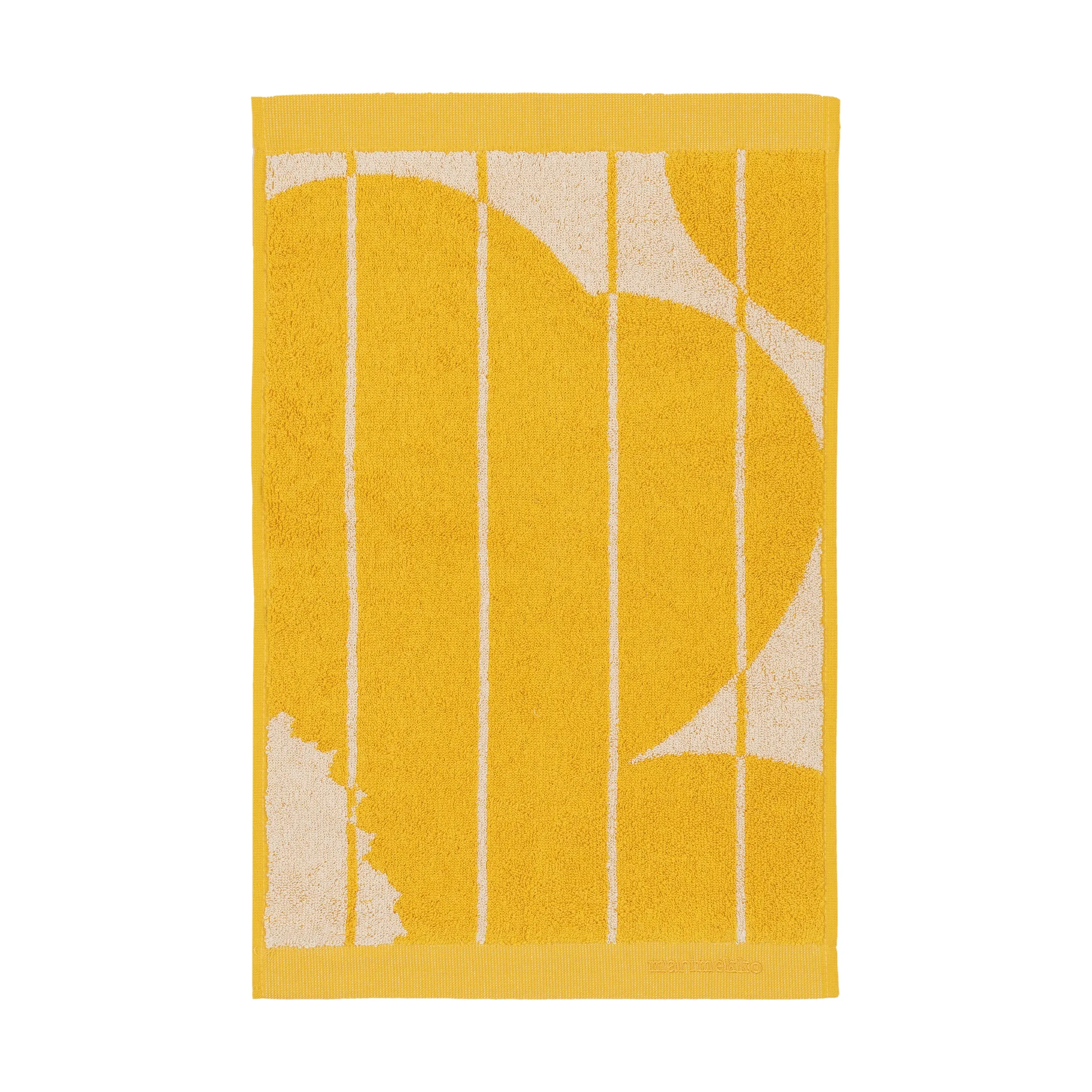 Toalla de invitados Vesi Unikko 30x50 cm, Spring yellow-ecru Marimekko