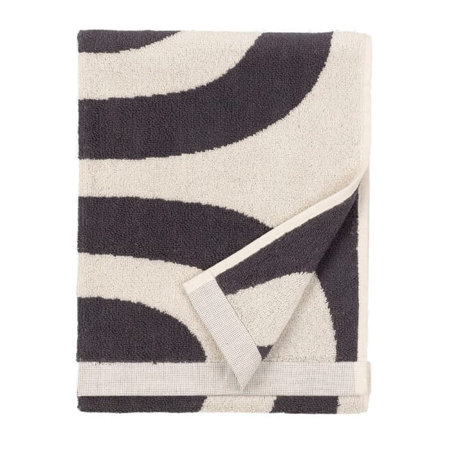 Toalla de manos Melooni 50x70 - Charcoal-off white - Marimekko